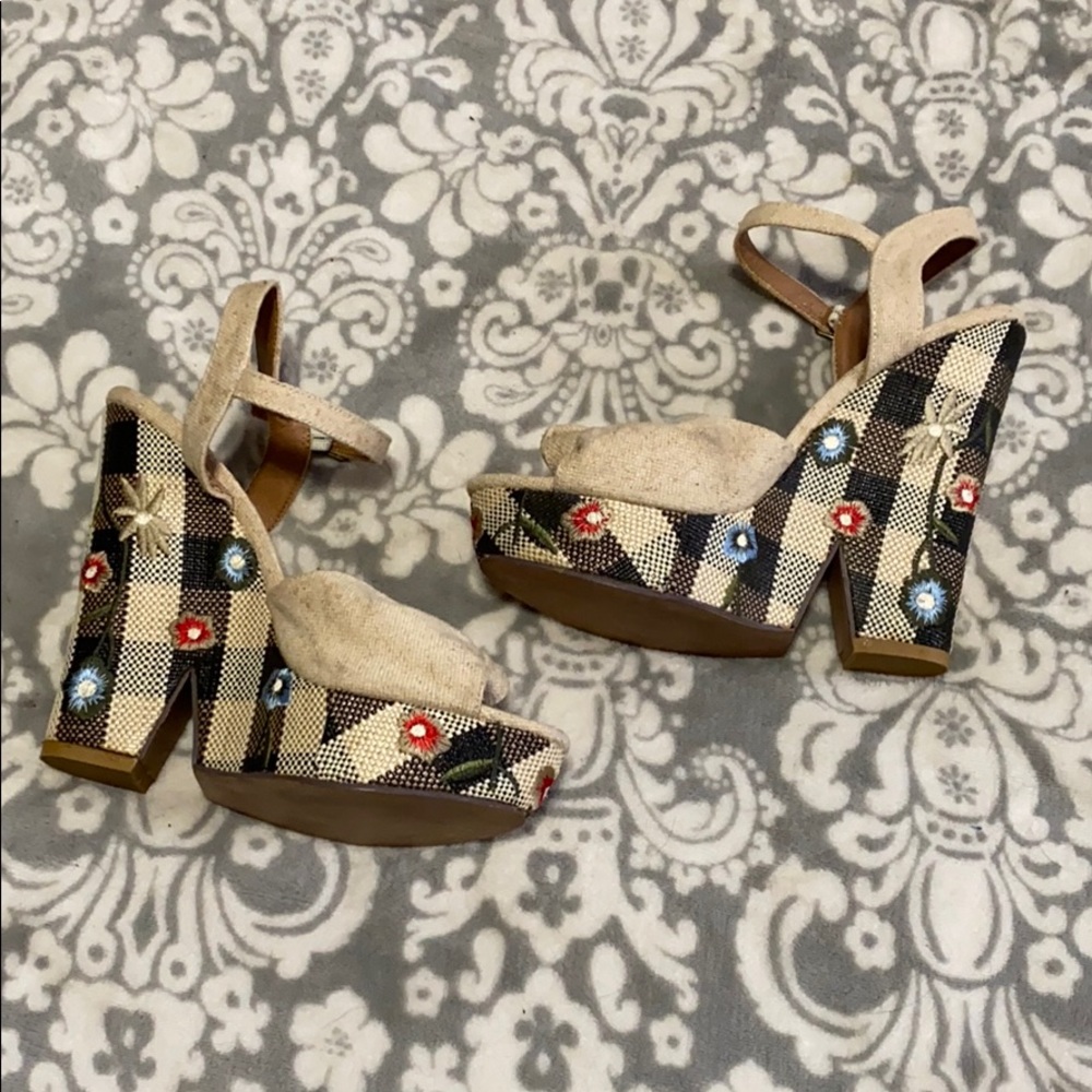 Naughty Monkey springtime wedges